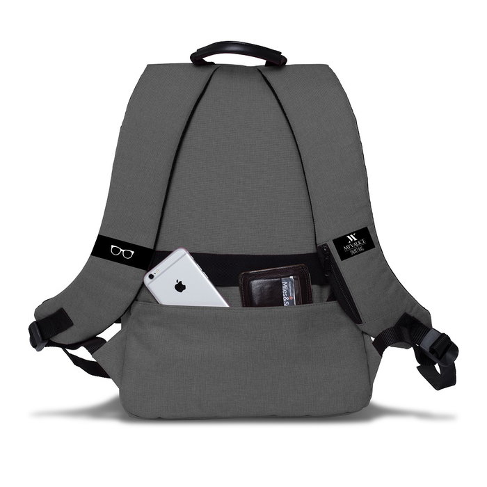 Zoozie Bags 2822 Bolsa para Portátil Resistente al Agua hasta 15.6 Pulgadas, 25-30L Gris